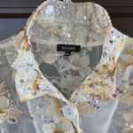 EUC DAMEE Delicate Branches Sequined Beaded Jacket Top Petite XL Retail $185 Size undefined Photo 5