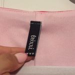 Vintage 90s Y2K Red Pink Floral Midi Dress Bodycon Ruffles S/M Photo 3