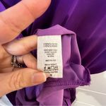 Soprano  Deep Purple Mini Dress V-Neck Feminine Lightweight Photo 8