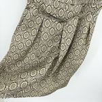 Talbots Metallic Brocade Sleeveless Dress Size 10 Rhinestone Belt Pleated Photo 4