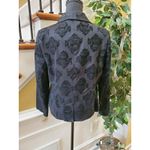 Apostrophe  Luxury is a State Of Mind Black Brocade Blazer - Size 12P Photo 7