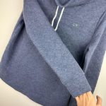Vineyard Vines Womens Pullover Sz XS Blue Quilted Cowl Neck Sweatshirt Photo 8