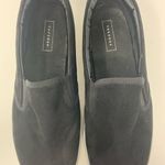 Topshop Black Suede Slip on sneakers size 6 (39) Photo 3