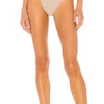 Beach Riot Alexis Bikini Bottom in Coral Colorblocked Photo 0