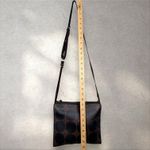 Brahmin  Adjustable Crossbody Bag Purse Brown Black Barcelona Polka‎ Dot Circles Photo 5