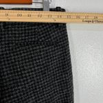 J.Crew Wool Houndstooth Cropped Lined Pants Career Trousers Black Gray 2P Photo 10