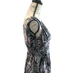 Fashion Bug Medium V Neck Sleeveless Dress Purple Photo 9