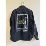 ZARA Denim AUTHORIZED REGRET NOTHiNG Jean Jacket Shirt Shacket Men’s Size M Photo 2