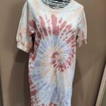 *5/$25 Sale* Tie Dye Sweatshirt Mini Dress Sz M Pink Size M Photo 0