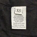 Michael Lauren NWT Black Oxford Asymmetrical V Neck Tank Top Womens Size XS Photo 4