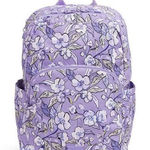 Vera Bradley  Backpack Wild Roses Lavender Photo 0