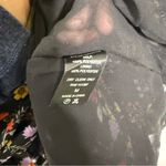 ASTR  the Label Floral Ruched Mini Dress M | Black Photo 2