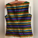 Talbots Talbot 100% silk multicolored vest size 6 Photo 1