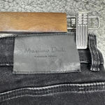 Massimo Dutti ‎ jeans womens 2 black low rise skinny stretch minimalist basic Photo 5