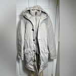 Burberry  Grey Nova Check Mid Length Down Hooded Padded Parka Puffer Coat Jacket Photo 5
