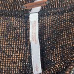 Free People Brown Milo Knit Metallic Jogger Pants Photo 7