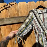 Figueroa and Flower Fall Hued Striped Wrap Dress size small
Spring summer whimsy Photo 6