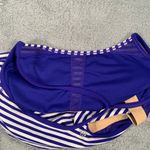 Lululemon  athletica Blue and White Striped Tank Top Photo 3