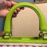 Lilly Pulitzer Straw and Cotton Woven Small Tote Photo 10