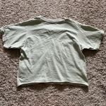 Brandy Melville John Galt sage green cropped top, one size Photo 1
