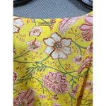 Billabong Yellow Spellbound Floral Maxi Dress M Photo 5