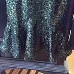 Mori Lee  Green Sequin Prom Dress Photo 6