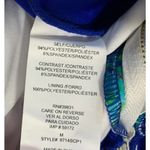 XOXO NEW Womens  Blue Star Burst Bodycon Pencil Skirt with Stretch Size M Photo 8