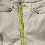 Citizens of Humanity White Florence High Rise Crop Denim Jeans Womens Size 29 Photo 11