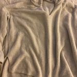 Aerie Grey Fleece Hoodie Photo 2