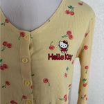 Hello Kitty Yellow  Cherry Cardigan Only M Photo 5