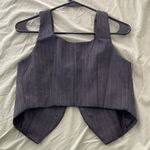 Moon River NWT Pinstripe Suit Skirt Photo 5