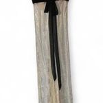 Vintage Steppin’ Out Formal Empire Velvet & Brocade black & white Dress Sz 11/12 Photo 1