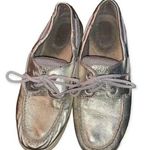 Sperry  gold tone blowfish boat shoes Photo 0