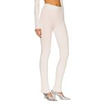 SIMON MILLER Saturn Pant in Macadamia Medium New Womens Ribbed Trousers White Photo 2