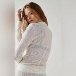Free People  Note To Self Long Sleeve - Wine Diamonds Photo 1