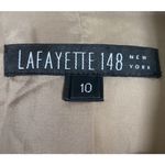Lafayette 148 Wool Two Button Blazer Jacket Camel Tan Office Career Classic Photo 2