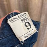 Vanilla Star Jeans Vanilla Star dark washed/whiskered indigo skinny jeans, size 9 NWT Photo 5