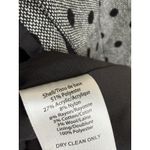 Halogen Women’s Polka Dot Ruffled Trench Coat Double Breasted Size S Petite Photo 11