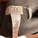 LOGO By Lori Goldstein LOGO Lori Goldstein Striped Knit Sweater Casual Pullover Top Blue Brown Size M Photo 4