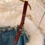 Unique Denim Midi Dress Photo 6