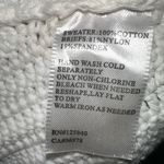 Intermix  White Crochet Halter‎ Tie Neck Bodysuit EUC Size S Photo 5