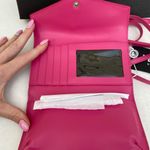 Versace Versus by Pink Leather Wallet Bag w/Medusa Photo 8