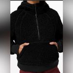 Lululemon Scuba Oversized Sherpa 1/2 Zip
Black Photo 1