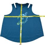 Peloton  Agility Rio Tank Green Loose Fit Activewear Top Plus Size 1X Gym Yoga Photo 10