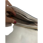 Michael Kors Cream Leather Studded Convertible Chain Handbag Photo 5