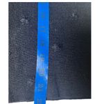 Cottagecore Ramie Knit Vest Floral Embroidered Button Front Bentley Womens M Black Size M Photo 7