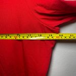 Chico's  Holiday Red The Ultimate Tee Long Sleeve Crewneck Women's 2 / Large / 12 Photo 5