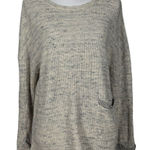 Habitat  Clothes To Live In Sweater Size Small Tan Minimalist Neutral Artsy Cozy Photo 0