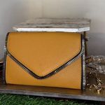 Diophy Stylish Mustard Yellow Crossbody Bag NWT Tan Photo 0