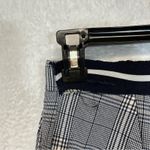 ZARA ‎ Gray & White Striped High Rise Cropped Pants Size S Photo 9